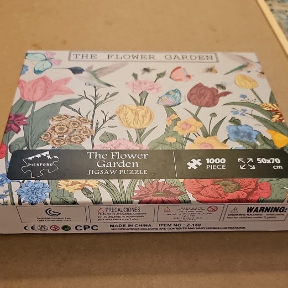 The Flower Garden Jigsaw Puzzle - Picture 2 of 2